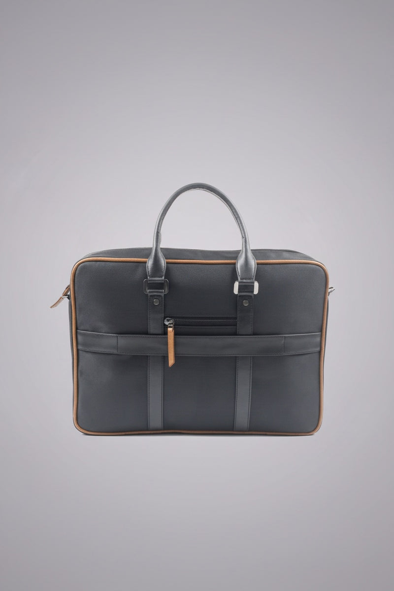 Leather Messenger Laptop Bag
