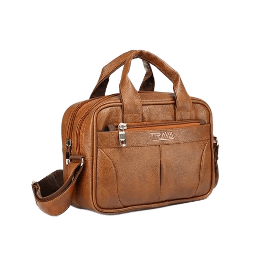 Tan Leather Sling Bag
