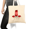 Ivory Canvas Tote Bag