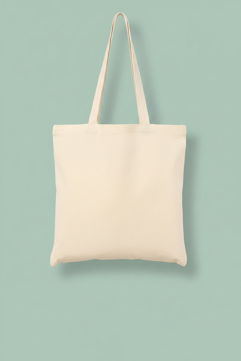 Ivory Canvas Tote Bag