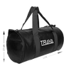 Black Leather Duffle Bag
