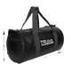 Black Leather Duffle Bag