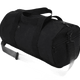 Black Canvas Duffle Bag