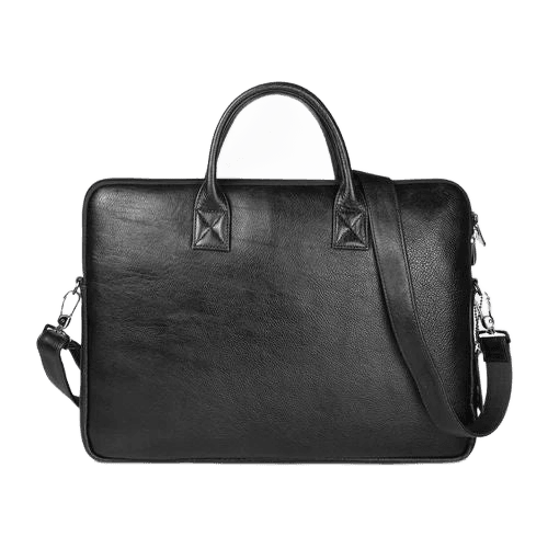 Black Pure Leather Bag