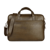 Geniune Leather Laptop Messenger Bag for Men Women upto 16 inch Green