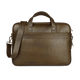 Geniune Leather Laptop Messenger Bag for Men Women upto 16 inch Green