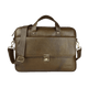 Geniune Leather Laptop Messenger Bag for Men Women upto 16 inch Green