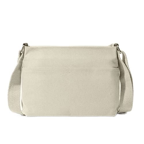 Ivory Canvas Sling Bag