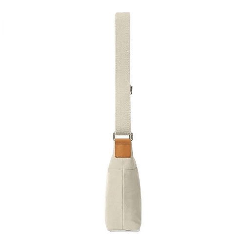 Ivory Canvas Sling Bag