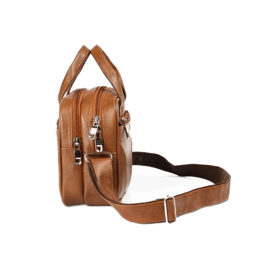 Tan Leather Sling Bag