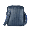 Dark Blue Leather Sling Bag