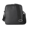 Black Leather Sling Bag