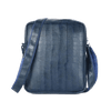 Dark Blue Leather Sling Bag
