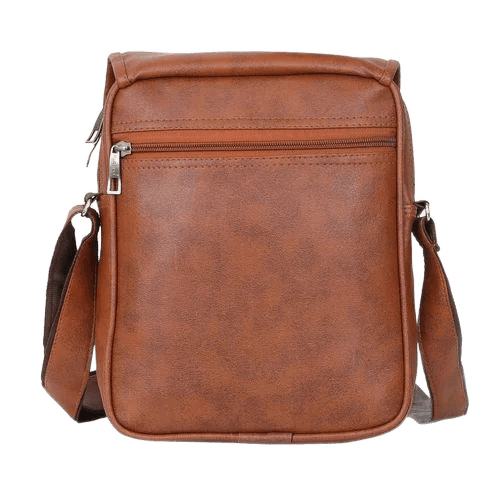 Brown Leather Sling Bag