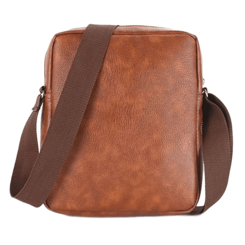 Tan Leather Sling Bag