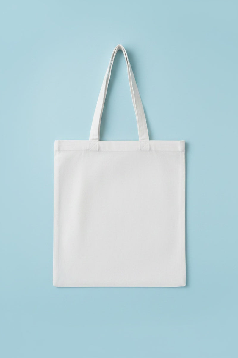 White Canvas Tote Bag